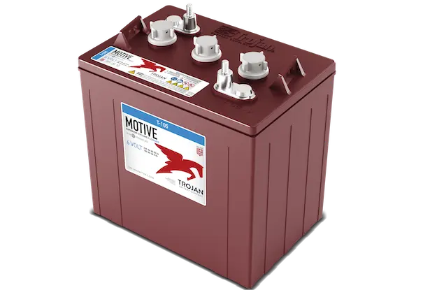 Trojan T105 -Red 6V 225Ah Deep Cycle Battery