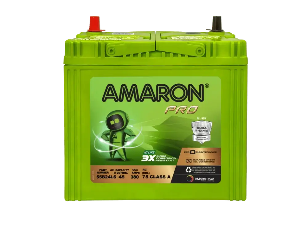 The Amaron 65B24LS battery